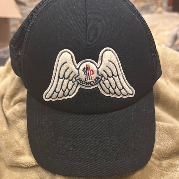 Montcler Genius Palm Angels Nylon Logo Trucker Hat - Picture 1 of 10